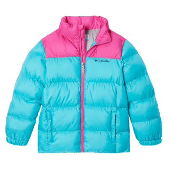 Bunda Columbia Puffect™ Jacket Girls Geyser, Pink Ice 336