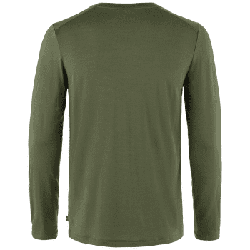 Tričko dlhý rukáv Fjällräven Abisko Wool LS Men Laurel Green