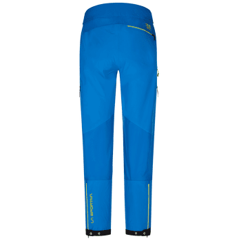 Kalhoty La Sportiva CROSSRIDGE EVO SHELL PANT Men Electric Blue/Lime Punch
