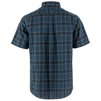 Košile krátký rukáv Fjällräven Övik Travel Shirt SS Men Indigo Blue-Dark Navy