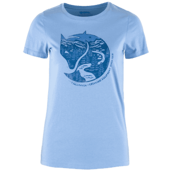 Tričko krátky rukáv Fjällräven Arctic Fox Print T-Shirt Women Ultramarine