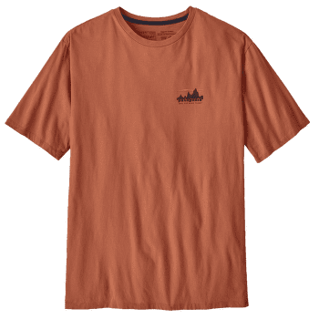 Tričko krátky rukáv Patagonia 73 Skyline Organic T-Shirt Men Sienna Clay