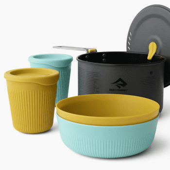 Nádobí Sea to Summit Frontier UL One Pot Cook Set - 2.2l pot/2 m bowls/ cups