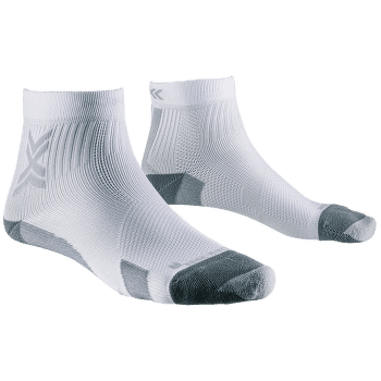 Ponožky X-Bionic RUN DISCOVER ANKLE White-Grey-Orange