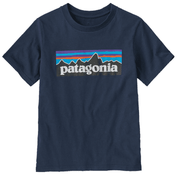 Tričko krátky rukáv Patagonia P-6 Logo T-Shirt Neo Navy