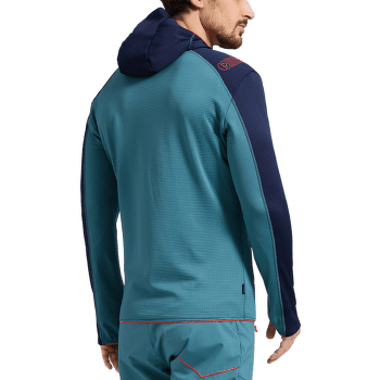 Mikina La Sportiva UPENDO HOODY Men Carbon/Lime Punch