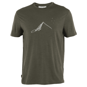 Tričko krátky rukáv Icebreaker Merino 150 Tech Lite SS Tee Southern Constellation Men LODEN