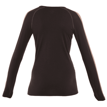 Tričko dlhý rukáv Icebreaker 260 ZoneKnit™ LS Crewe Women BITTERSWEET/CEDAR WOOD/CB