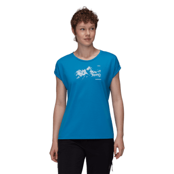 Tričko krátky rukáv Mammut Mountain T-Shirt 8035m Women glacier blue