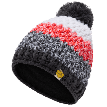 Čepice La Sportiva TERRY BEANIE Women Carbon/Cherry Tomato