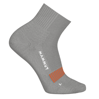 Ponožky Mammut Hiking Full Cushion Quarter Socks 00824 alloy-tangerine-white