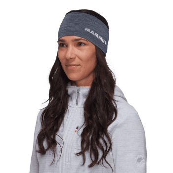 Čelenka Mammut Tree Wool Headband marine melange 5784