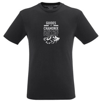 Tričko krátky rukáv Millet CDG Chamonix Logo TS SS Men NOIR NEW