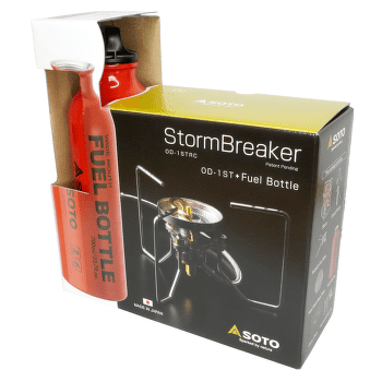 Vařič Soto StormBreaker+700ml Red Fuel Bottle