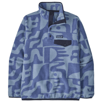 Mikina Patagonia Lightweight Synch Snap-T Pulover Women Mother Tree: Barnacle Blue