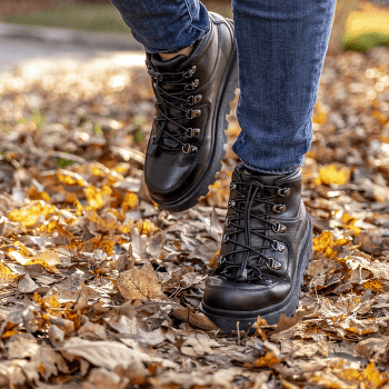 Tkaničky Lock Laces BOOT LACES Black Boot