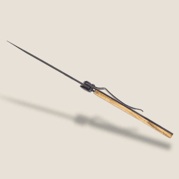 Nůž Deejo Tattoo Black 37g, Olive Wood, Sagitarius