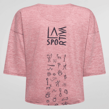 Triko krátký rukáv La Sportiva CAVE PAINT T-SHIRT Women Rosebay