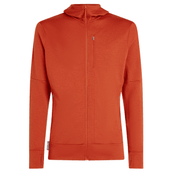 Mikina Icebreaker Merino 260 Quantum IV LS Zip Hoodie Men AGATE