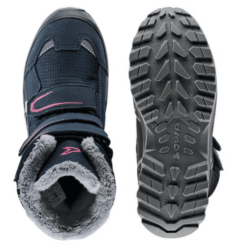 Topánky Lowa Milo Evo GTX HI JR 25 - 35 navy/berry
