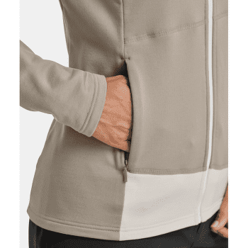 Mikina Ortovox FLEECE LIGHT HOODY WOMEN 87301 glacier grey