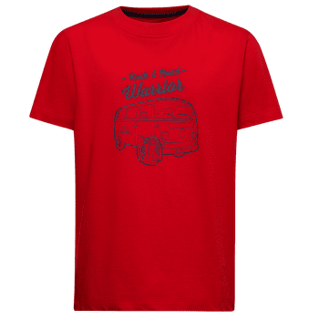 Triko krátký rukáv La Sportiva VAN T-SHIRT Kids Mountain Red/Night Sky