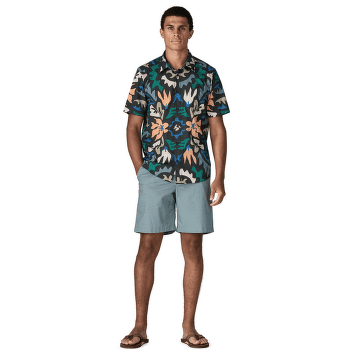 Košeľa krátky rukáv Patagonia Go To Shirt Men Flourish: Abundant Blue