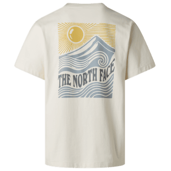 Tričko krátky rukáv The North Face Mountain Escape Relaxed Short Sleeve Tee - Graphic Men WHITE DUNE