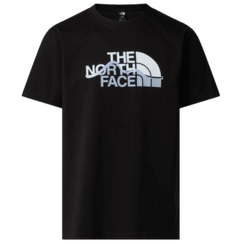 Tričko krátky rukáv The North Face Mountain Line Regular Short Sleeve Tee - Graphic Men TNF BLACK