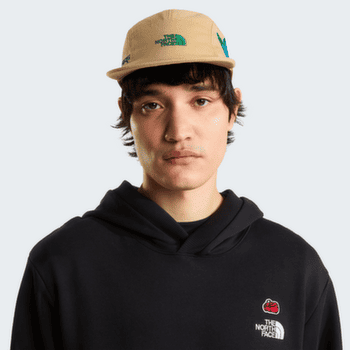 Šiltovka The North Face Norm Camp Hat R38 KHAKI STONE/GRAPHICS