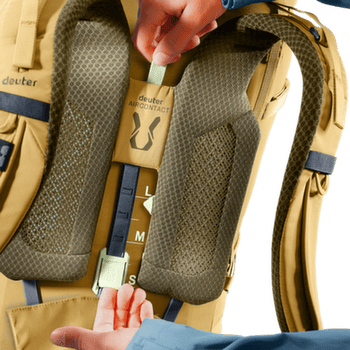 Batoh deuter Aircontact Core 60+10 savanna-nori