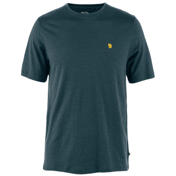 Tričko krátky rukáv Fjällräven Bergtagen Merino 190 SS Men Mountain Blue