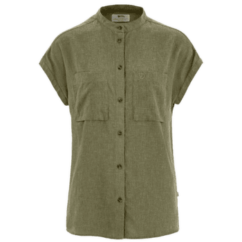 Košeľa krátky rukáv Fjällräven Övik Hemp Shirt SS Women Green