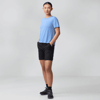 Tričko krátky rukáv Fjällräven ABISKO LITE SS WOMEN Chalk Rose