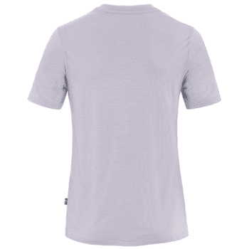 Tričko krátky rukáv Fjällräven HOJA LUGNT WOOL T-SHIRT WOMEN Lavender Mist