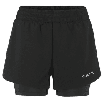 Kraťasy Craft ADV Essence 2 in 1 Shorts 2 Women 999000 Black
