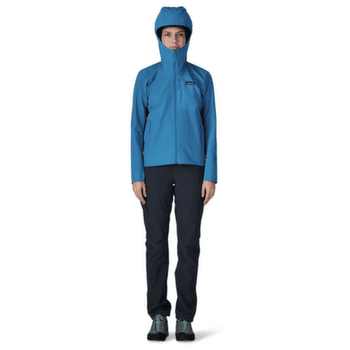 Bunda Patagonia R1 CrossStrata Hoody Women Aquatic Blue