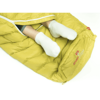 Spacák Grüezi bag DownWool Extreme Light 2.0 Warm Olive