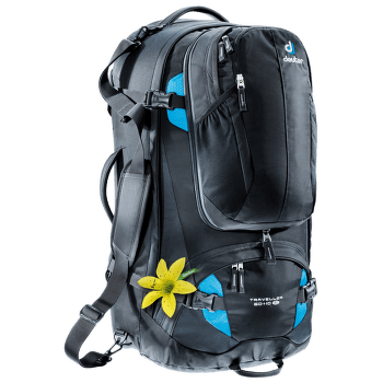 Batoh deuter Traveler 60+10 SL (3510015) black-turquoise