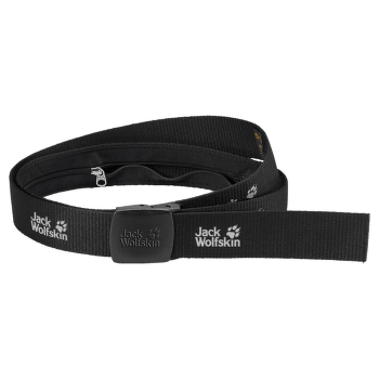 Pásek Jack Wolfskin Secret Belt Wide black 6000