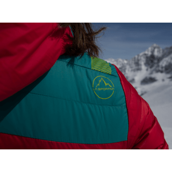 Bunda La Sportiva Frontier Down Jacket Women Garnet/Emerald