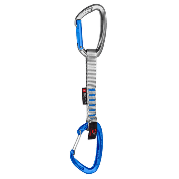 Expreska Komplet Mammut Crag Indicator Wire Express Set Straight/Wire 10 cm 32200 silver-ultramarine