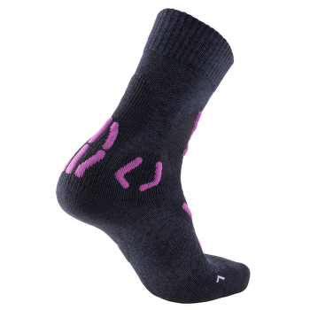 Ponožky UYN Trekking Explorer Light Women Charcoal/Purple