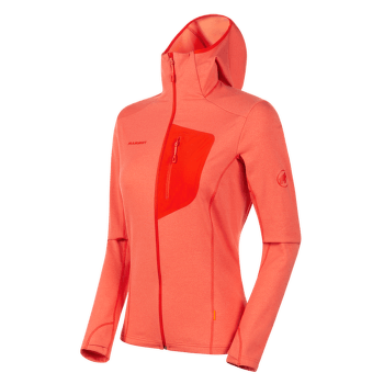 Mikina Mammut Aconcagua Light ML Hooded Jacket Women (1014-00701) poinciana 3606