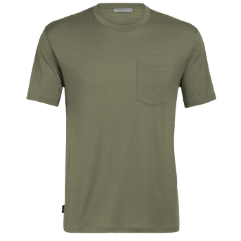 Tričko krátky rukáv Icebreaker Ravyn SS Pocket Crewe Men Cypress