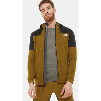 Mikina The North Face Impendor Full Zip Mid Layer Hoodie Men FIR GREEN/TNF BLACK