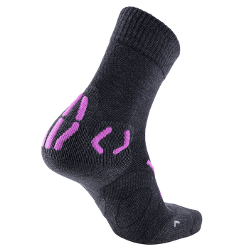 Ponožky UYN Trekking Superleggera Women Anthracite/Violet