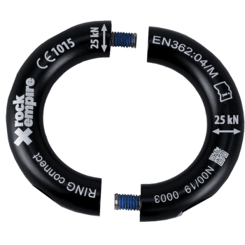 Kroužek Rock Empire Ring Connect černá 008