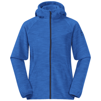 Mikina Bergans Hareid Youth Jacket Strong Blue Melange/Navy