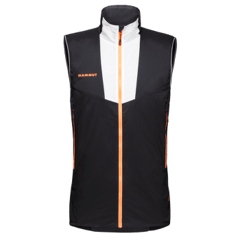 Vesta Mammut Rime Light In Flex Vest Men black-white-vibrant orange 00543